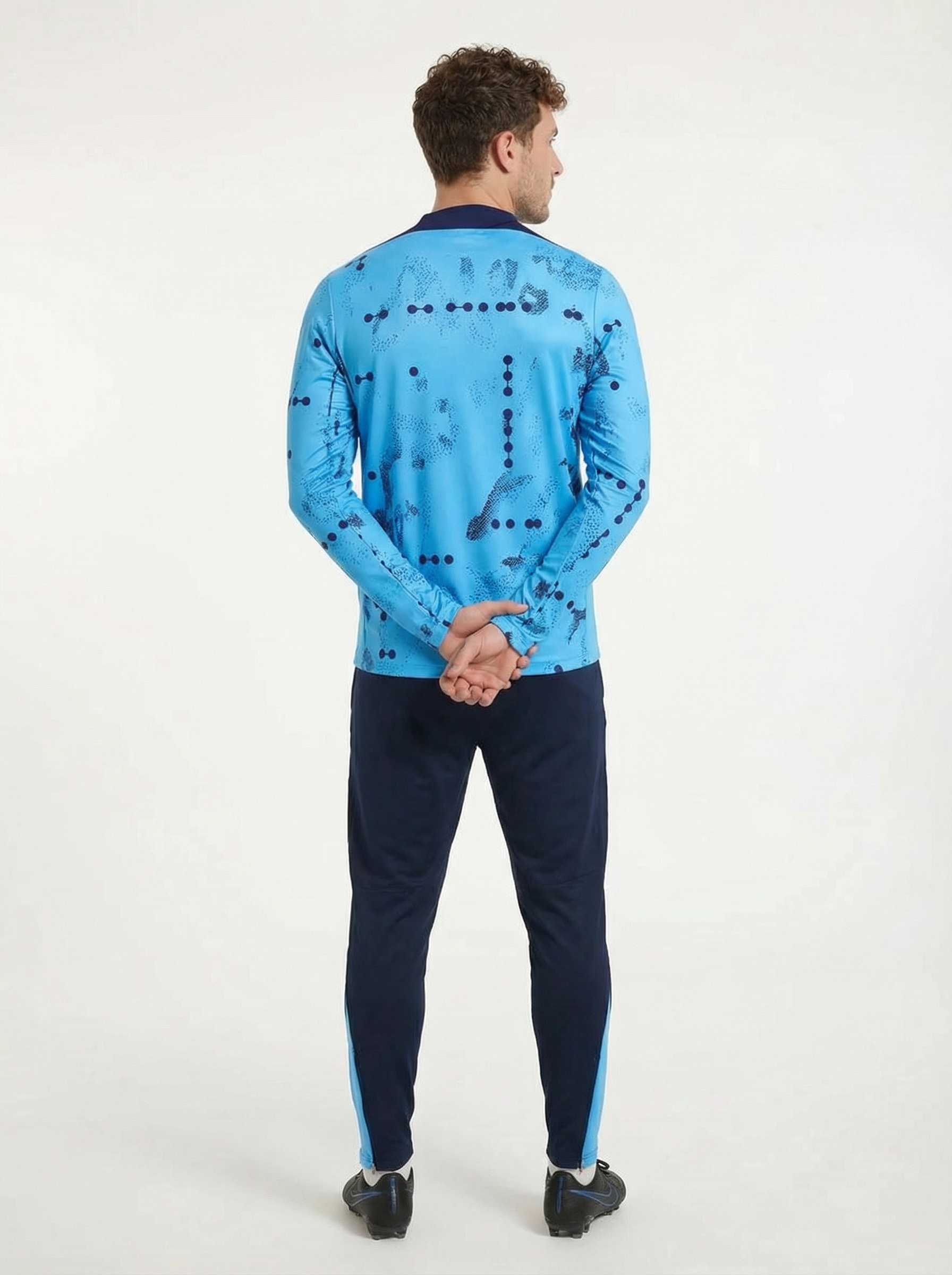 CHELSEA DARK AND LIGHT BLUE TRACKSUIT