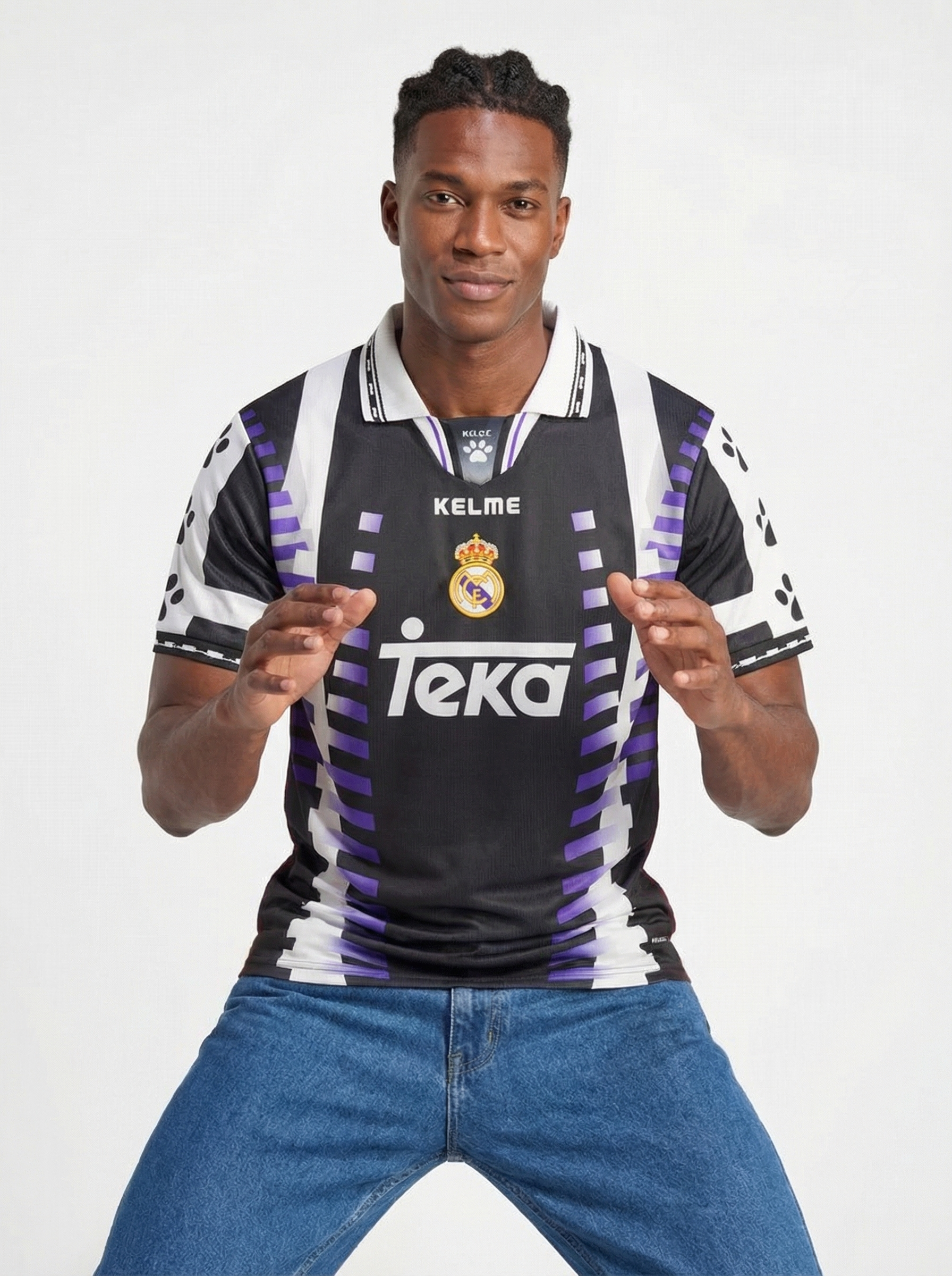 REAL MADRID 1997/98 THIRD SHIRT