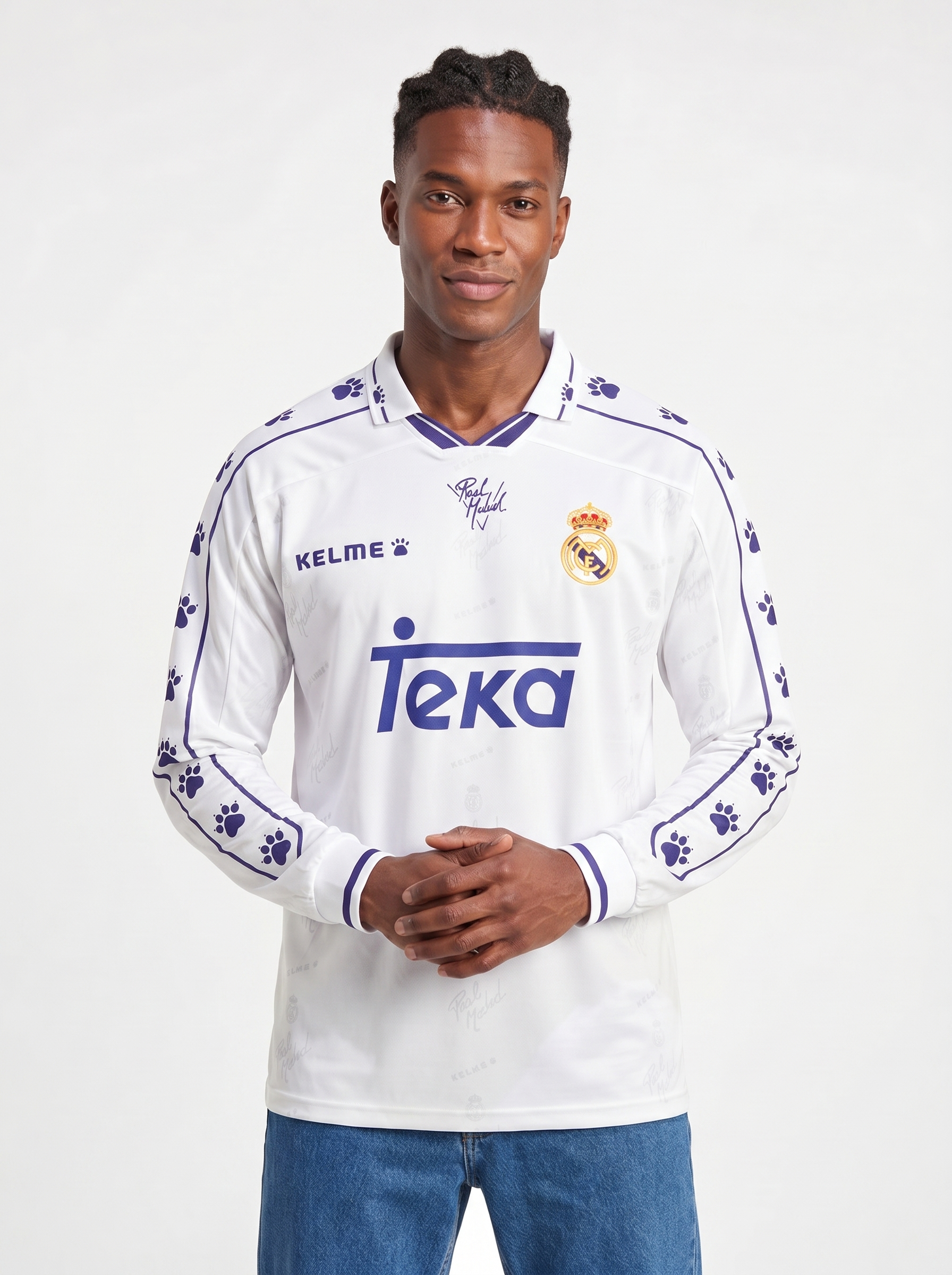 REAL MADRID CLASSIC LONG SLEEVE SHIRT 1994