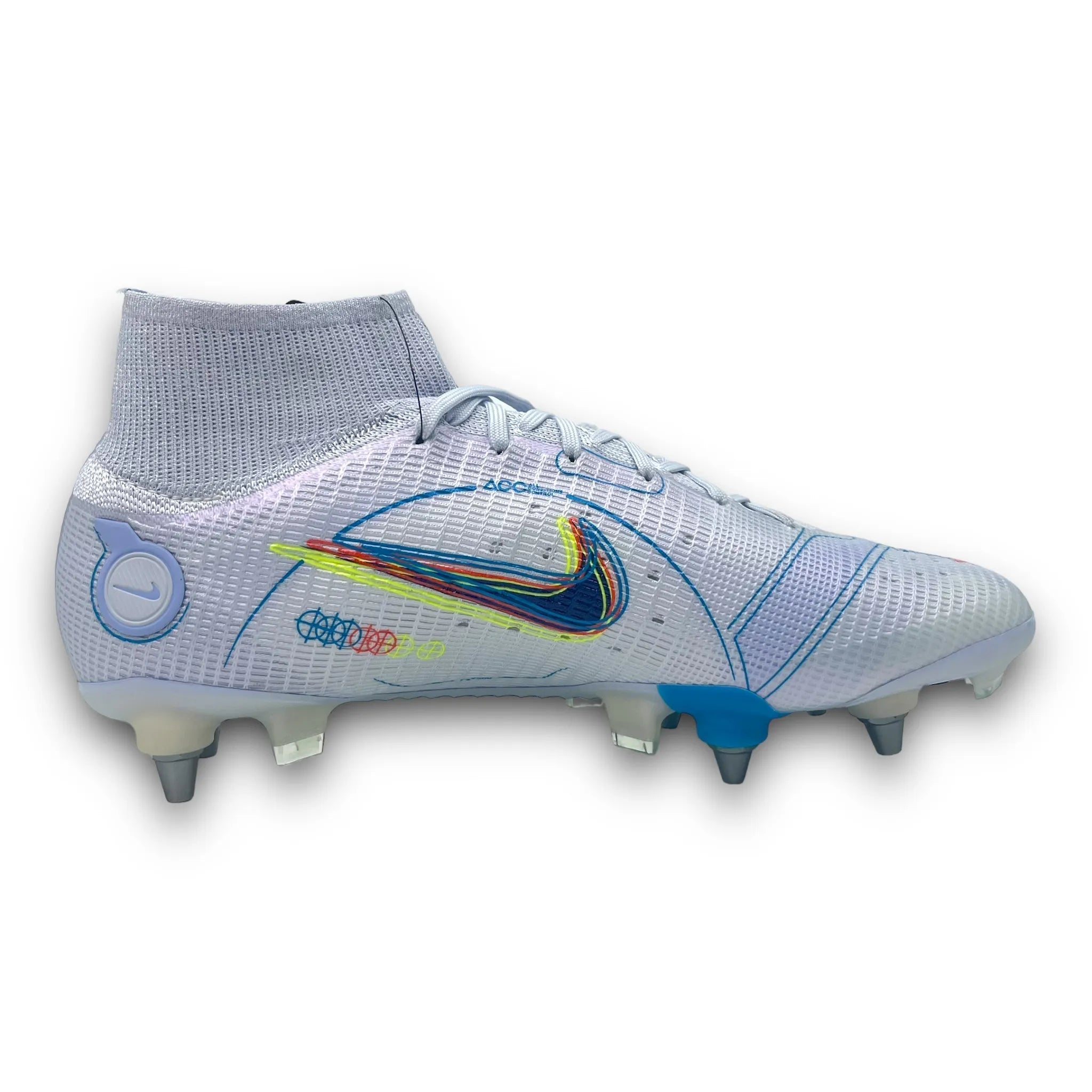 NIKE MERCURIAL SUPERFLY 8 ELITE SG WHITE